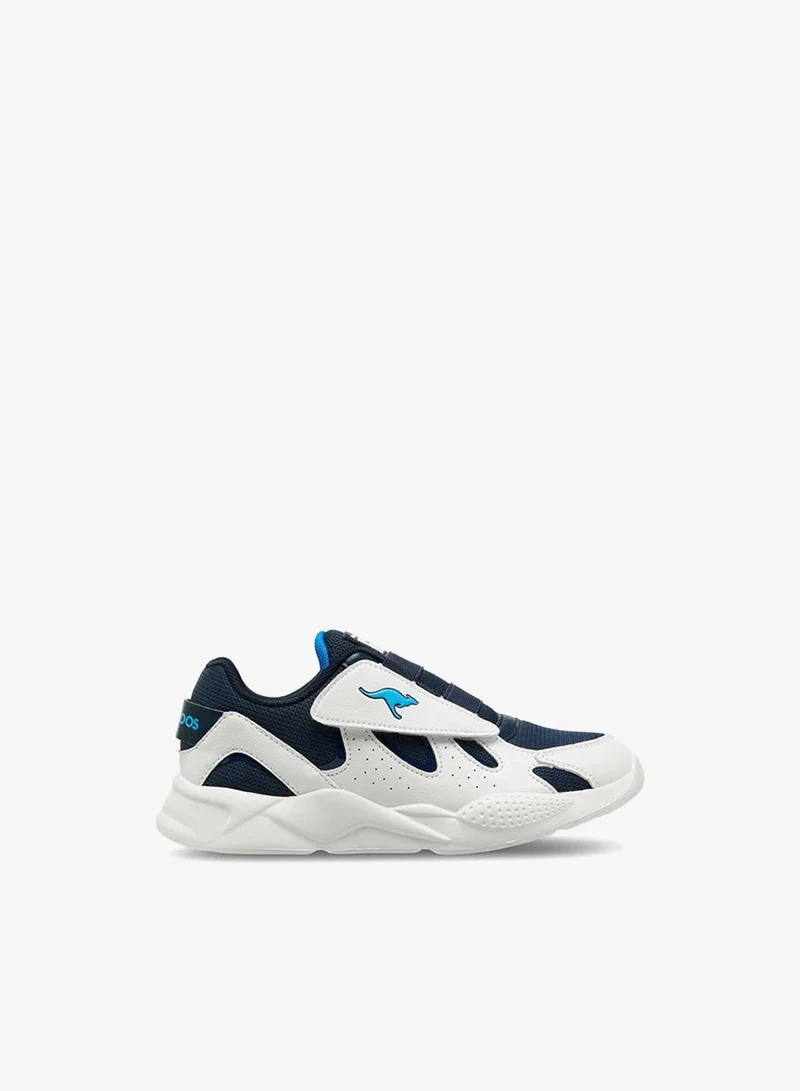 kangaROOS WHITE Boys Hook & Loop Sports Shoes for Men | Best Price UAE